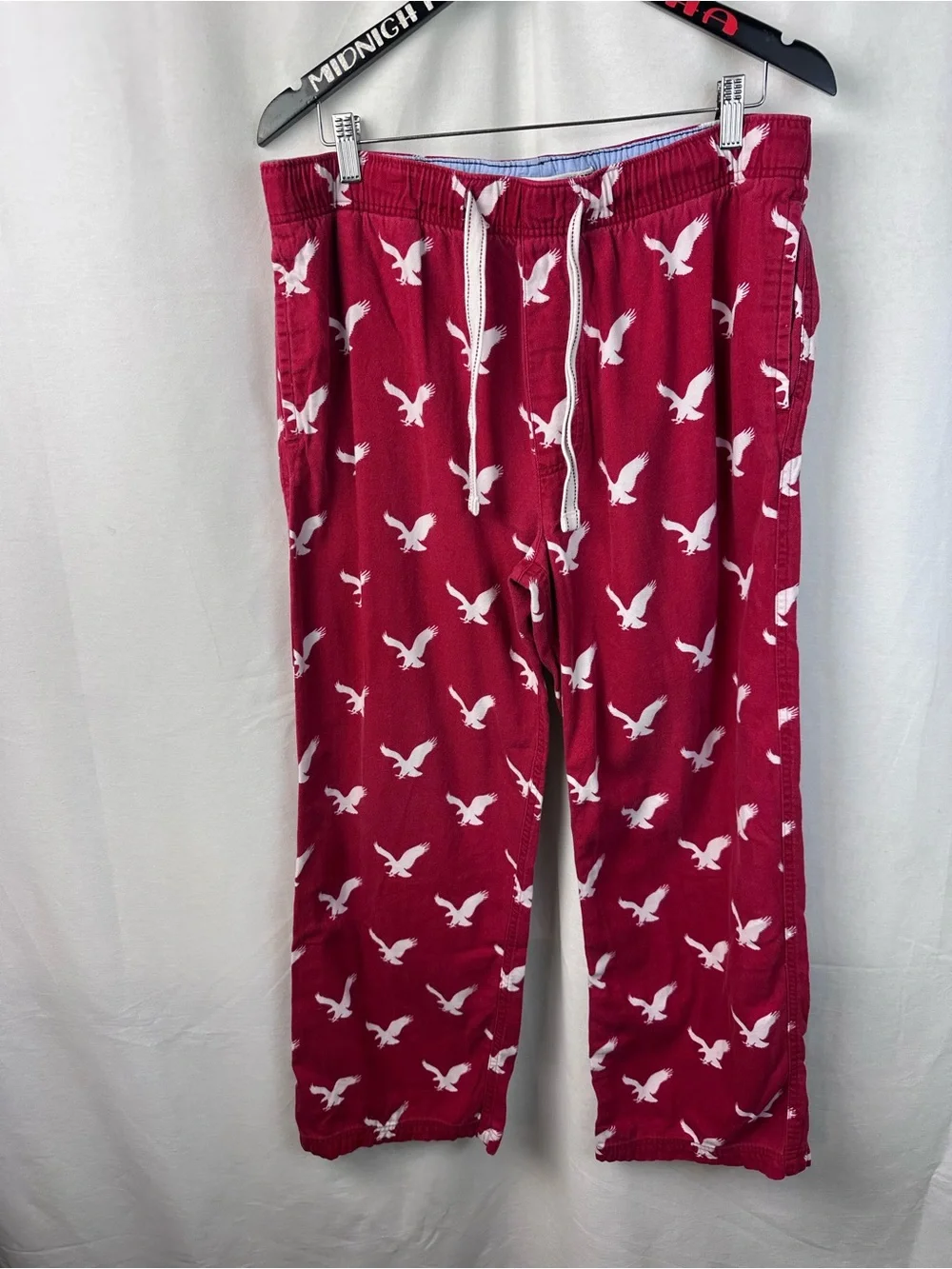 American Eagle Outfitters Pink and White Bird Print Lounge Pants